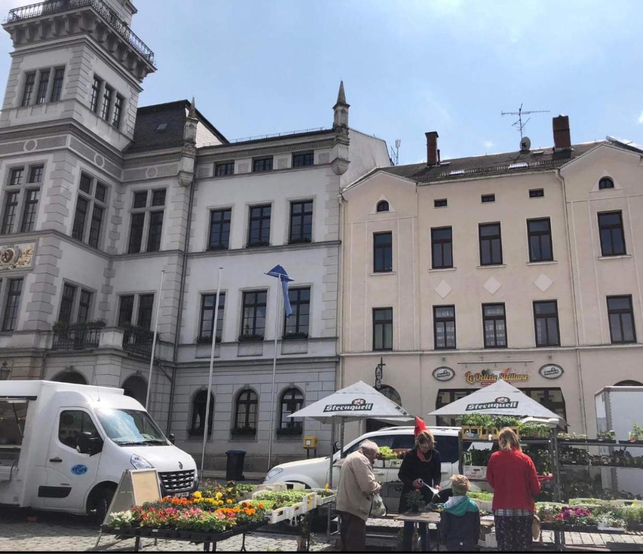 Zwillinge Ferienwohnung Am Markt Finkenburg Exteriör bild